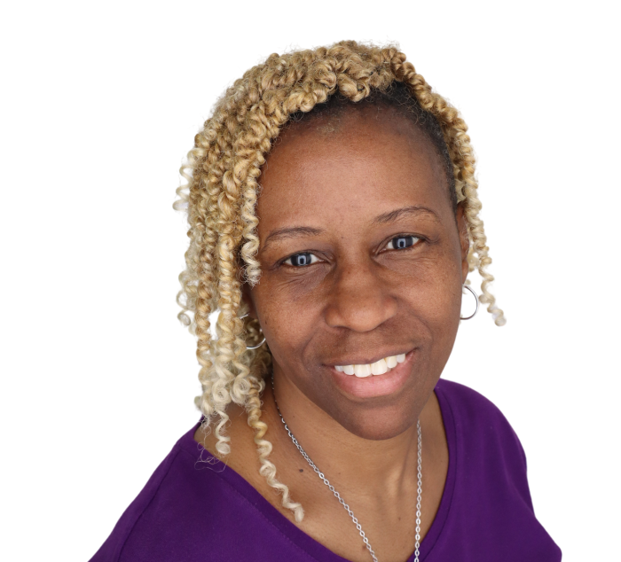 this image depicts the headshot of Lakiha Speed, who serves as a Health Insurance Coordinator at the Student Health Center