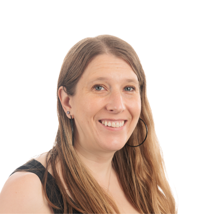 this image depicts the headshot of Leanne Juzaitis, who serves as a Senior Staff Clinician at the Student Health Center