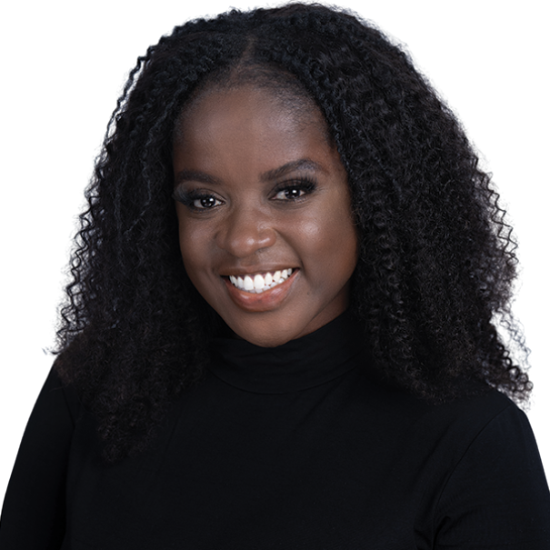 Headshot of Bona Busari, a staff clinician at the Student Health Center