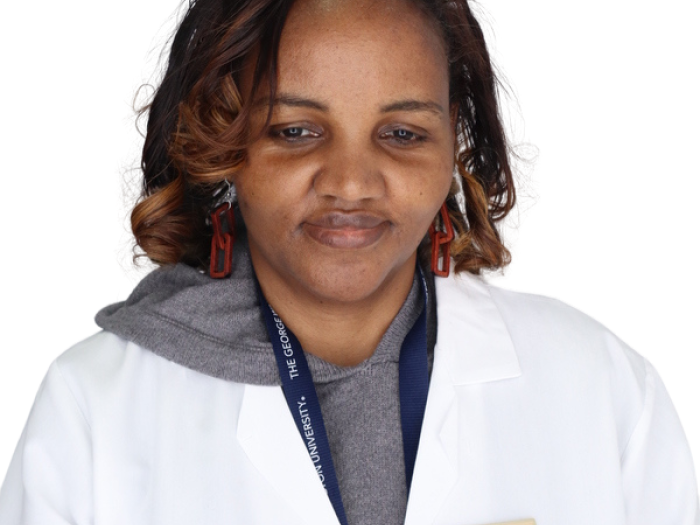 this image depicts the headshot of Fasika Kayamo, who is a Registered Nurse at the Student Health Center